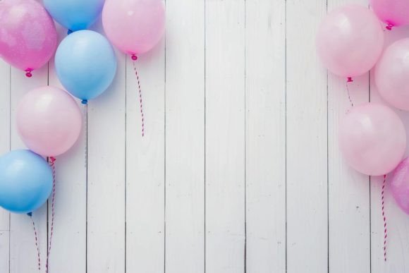Download Holiday Background with Balloons - Holiday Collection