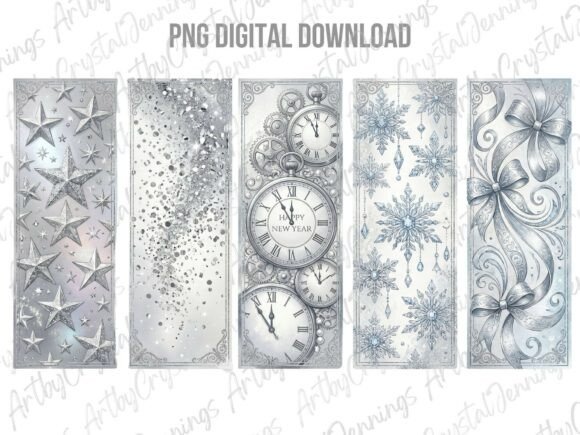 Download Silver New Year Holiday PNG - Holiday Collection