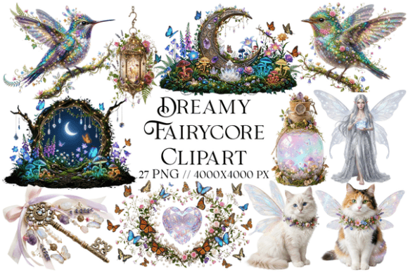 Download Dreamy Fairycore Clipart - Dreamy Collection