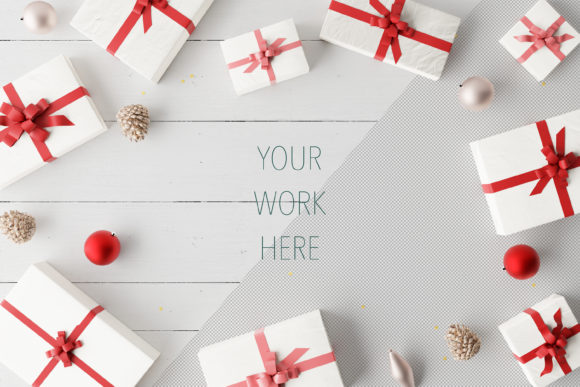 Download Christmas and Holiday Background Mockup. - Holiday Collection