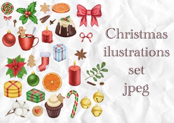 Download Christmas Illustrations Set - Premium Bundle