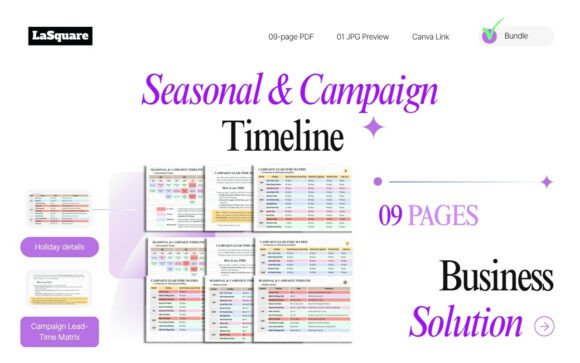 Download Holiday Operational &amp; Campaign Timeline - Holiday Collection