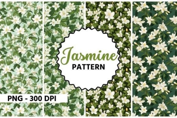 Download Jasmine Flower Watercolor Pattern - Flower watercolor pattern Collection